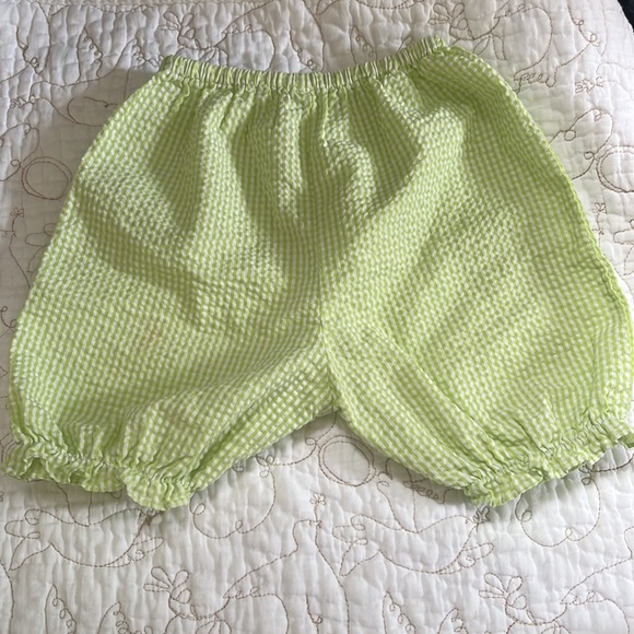 BOUTIQUE PETIT AMI 6 MONTHS SMOCKED EMBROIDERED NOAH'S ARK DRESS SET - Picture 6 of 7